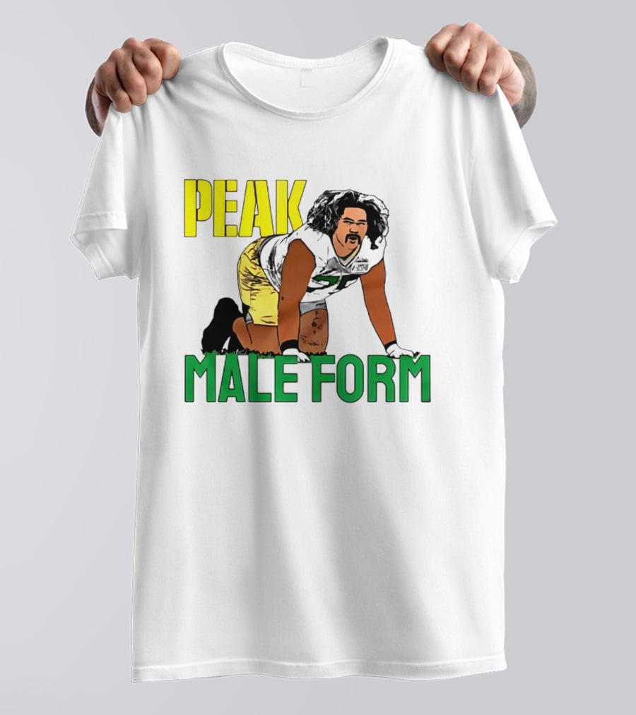 Sean Rhyan Peak Male Form Green Bay Packers Football T-Shirt