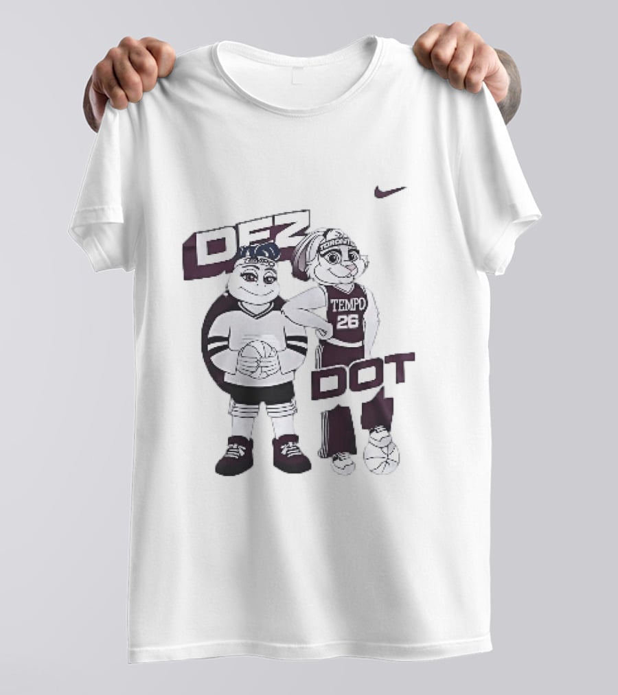 Toronto Tempo Dez Dot Mascots Basketball Nike T-Shirt
