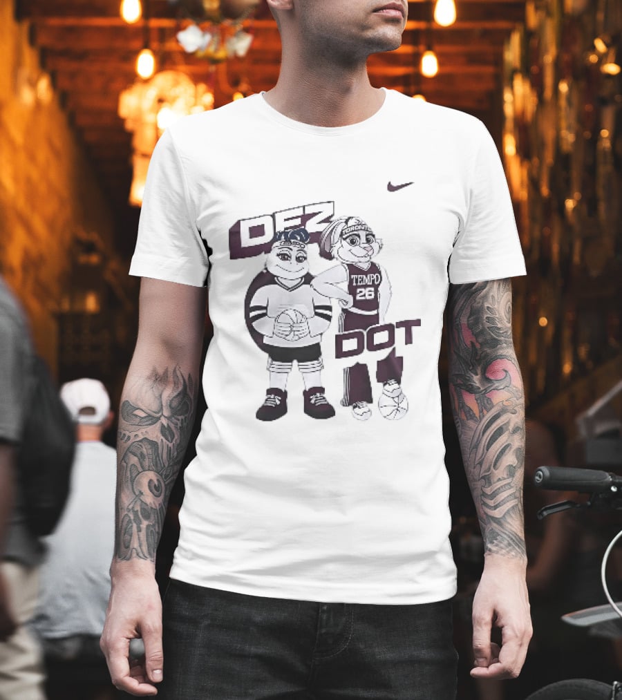 Toronto Tempo Dez Dot Mascots Basketball Nike T-Shirt