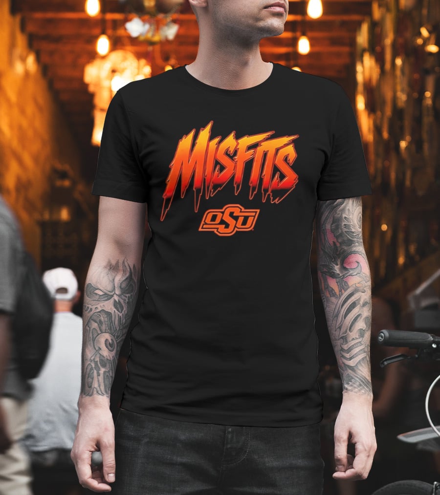 Misfits Oklahoma State Cowboys OSU T-Shirt