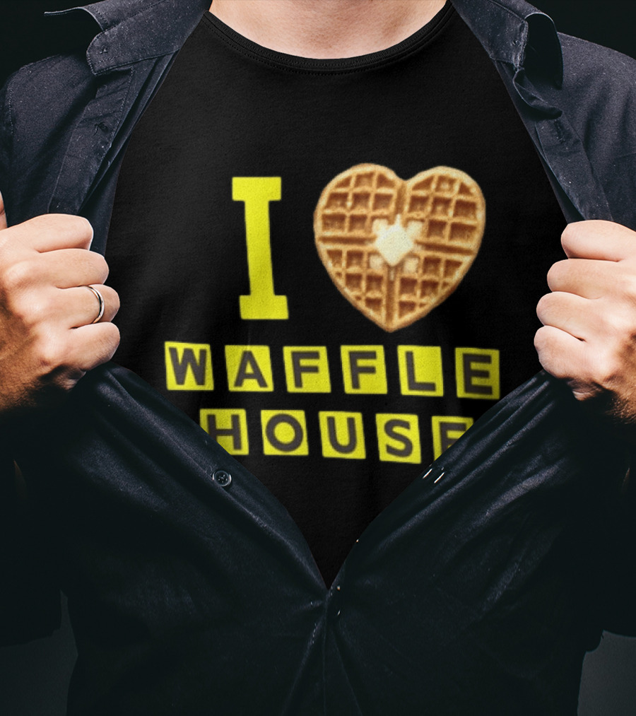 I Heart Waffle House Waffle Love I Waffle House T-Shirt
