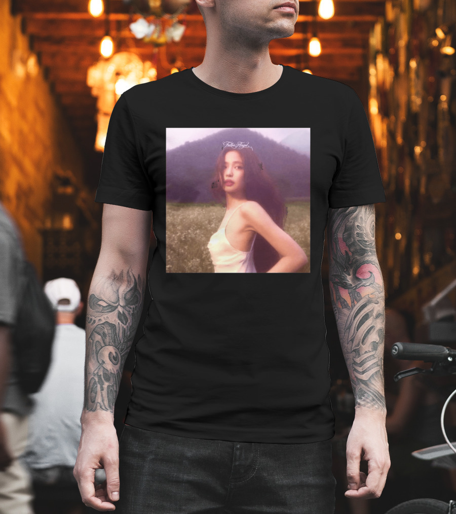 Jennie Fallen Angel EP Cover Photo Mountain Field Scene T-Shirt