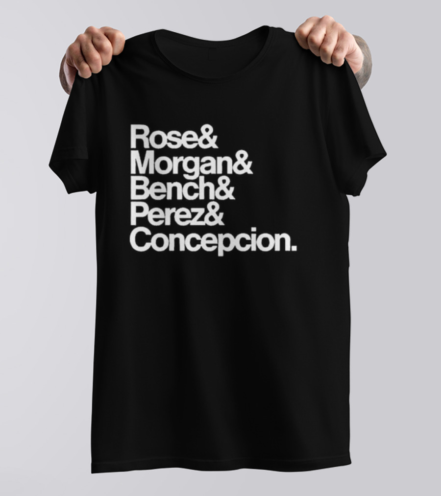 Rose Morgan Bench Perez Concepcion List T-Shirt