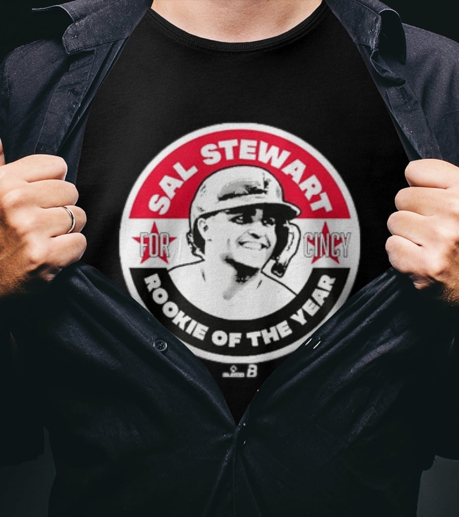 Sal Stewart For Cincy Rookie Of The Year T-Shirt