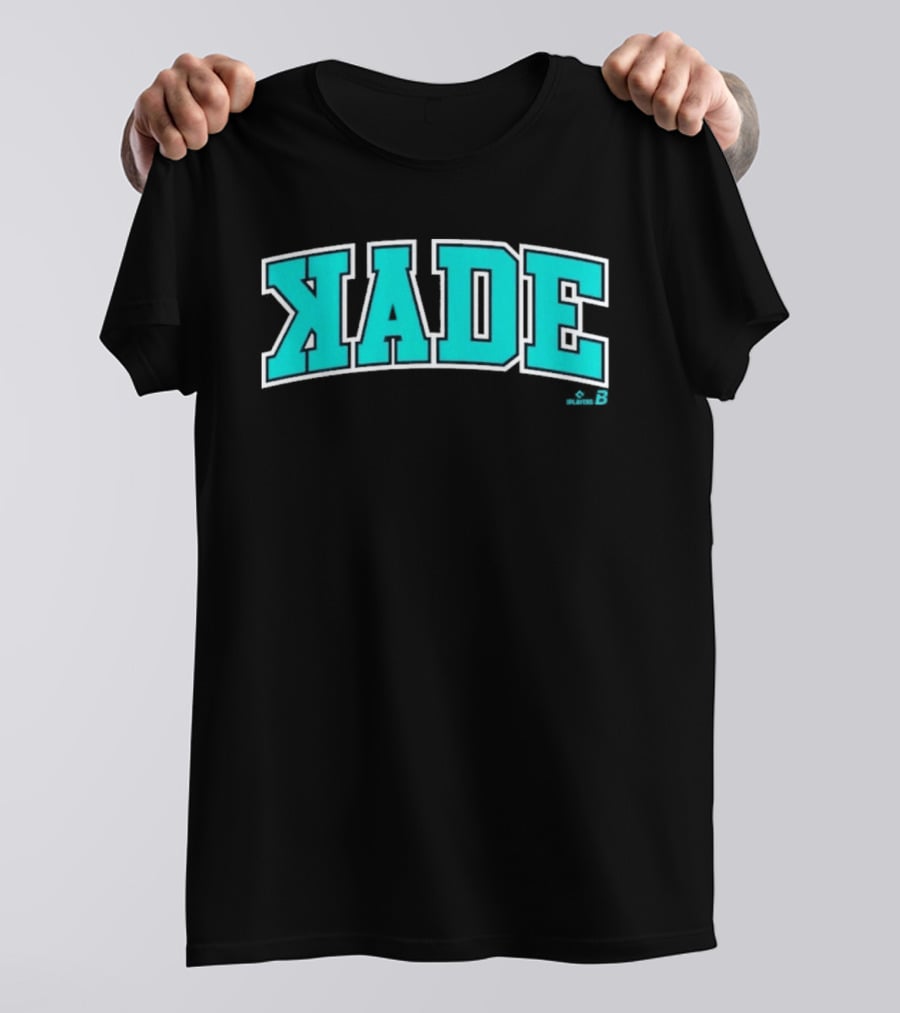 Kade Anderson Backwards K Bold Teal T-Shirt