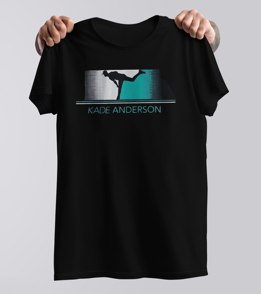 Kade Anderson Seattle Mariners Baseball Silo Stripe 2026 T-Shirt