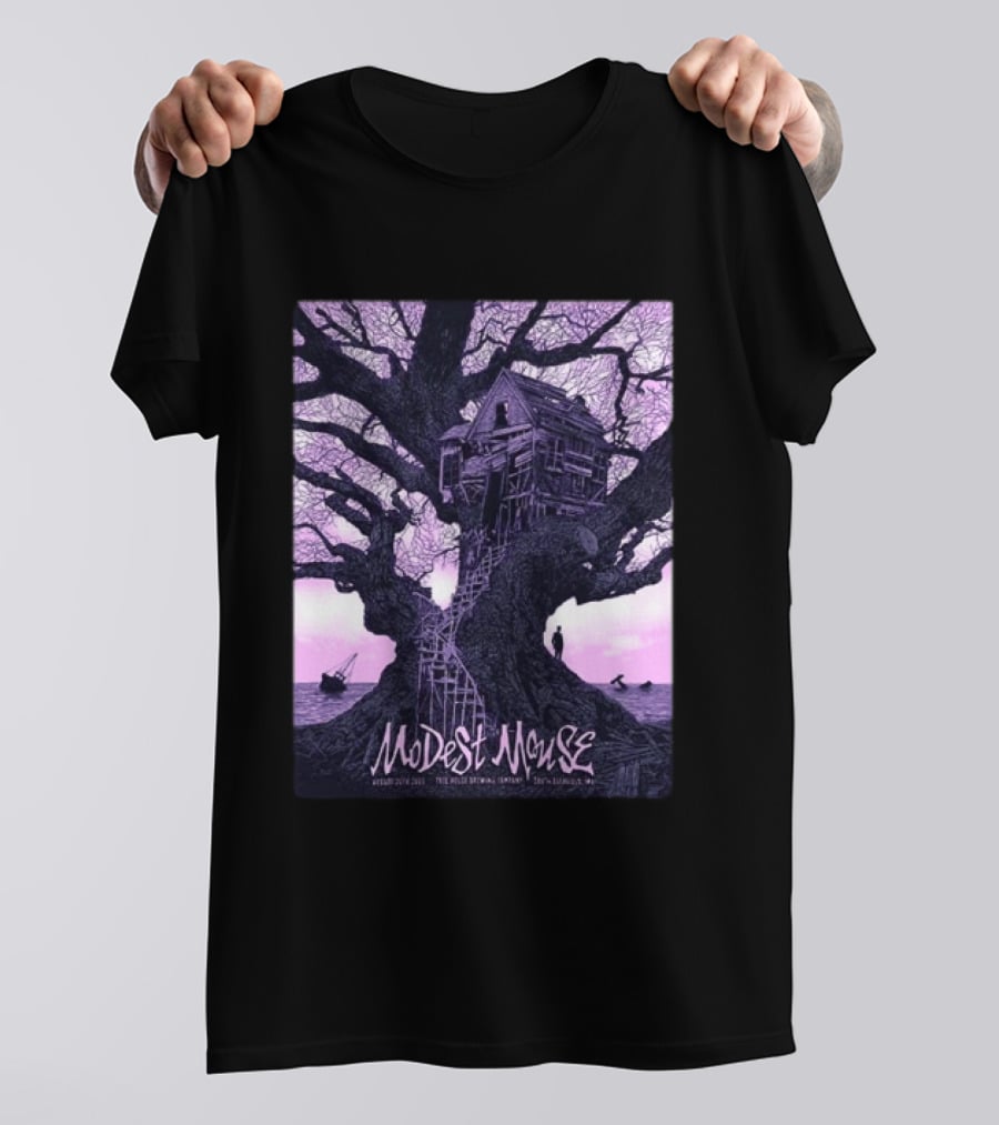 Modest Mouse South Deerfield MA Tree House Brewing August 20 2026 Event T-Shirt