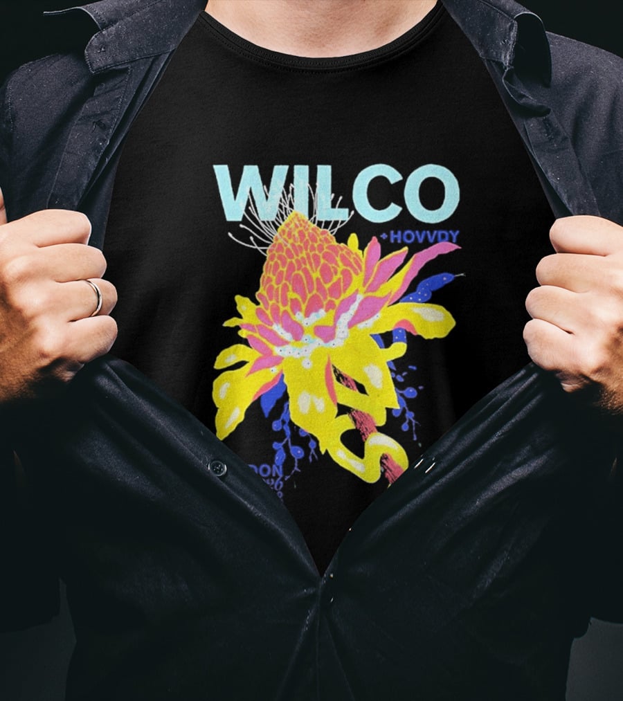 Wilco London UK Eventim Apollo Hammersmith August 20 2026 Featuring Hovvdy T-Shirt