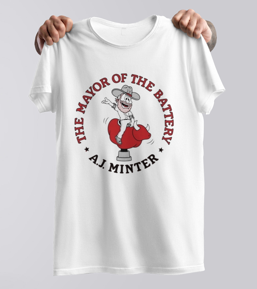 Jesse Chavez The Mayor Of The Battery A.J. Minter T-Shirt