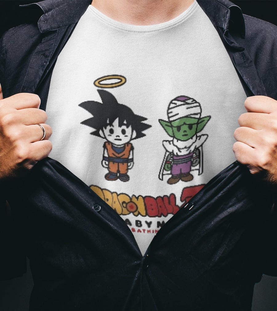 Dragon Ball Z Baby Milo Goku Piccolo Collaboration T-Shirt