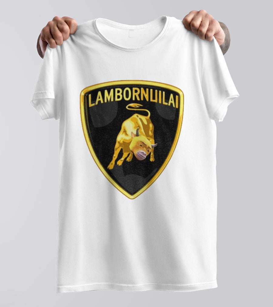 Lambornuilai Gold Bull Meme Niu Lai T-Shirt
