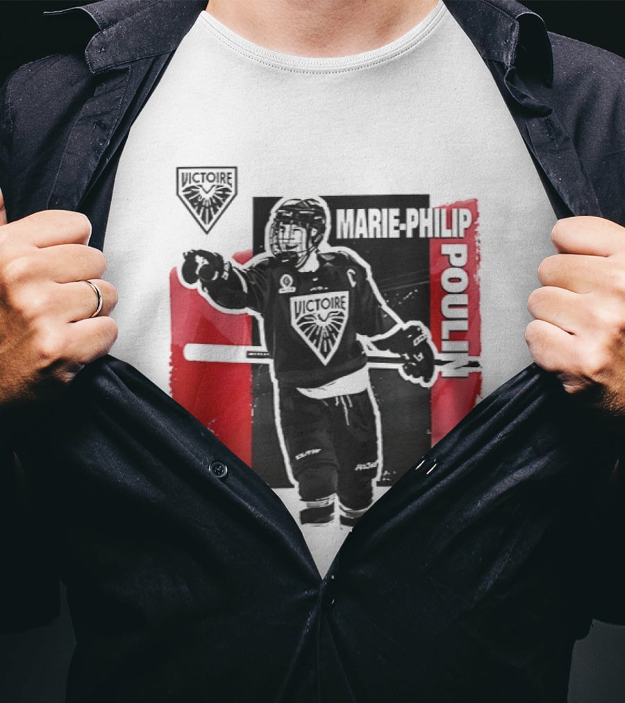 Marie Philip Poulin Team Vancouver Goldeneyes PWHL 2026 T-Shirt