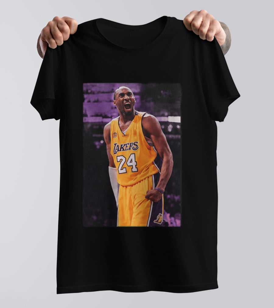 A. J. Brown Wear Mamba Kobe Bryant Lakers 24 T-Shirt