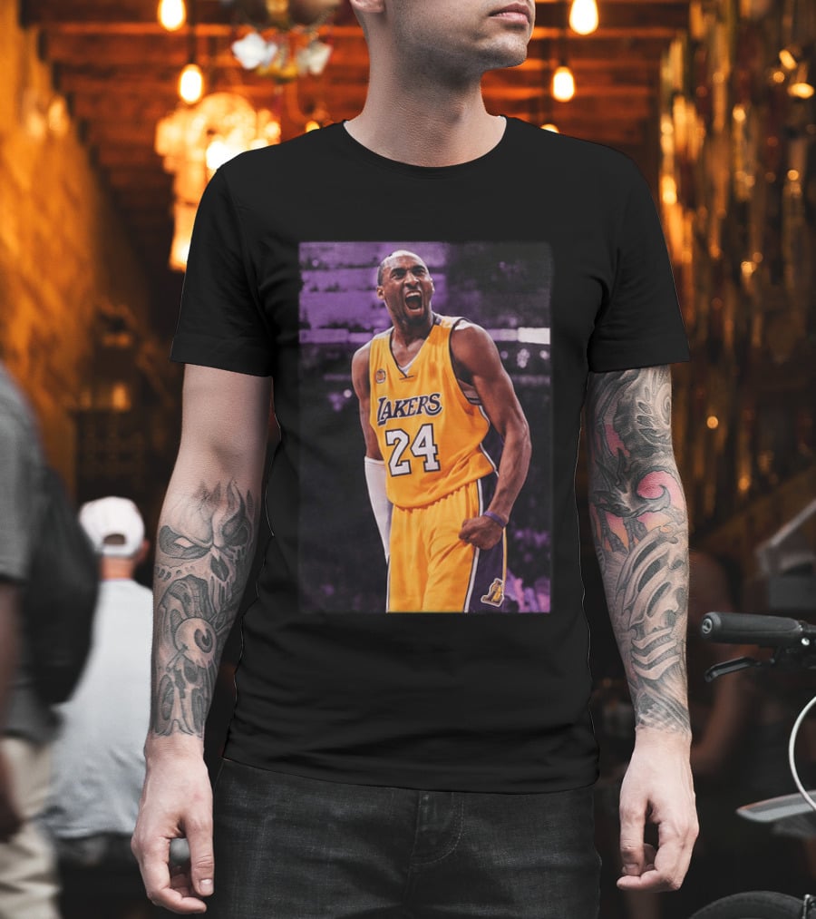 A. J. Brown Wear Mamba Kobe Bryant Lakers 24 T-Shirt