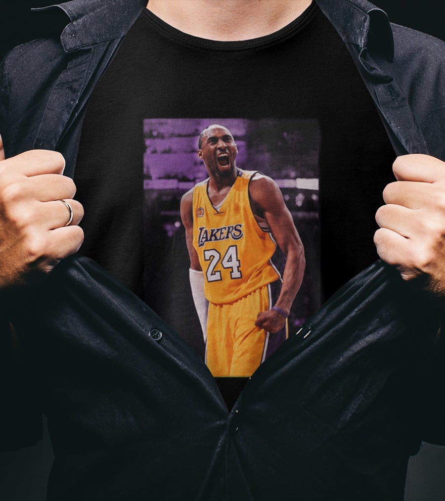A. J. Brown Wear Mamba Kobe Bryant Lakers 24 T-Shirt