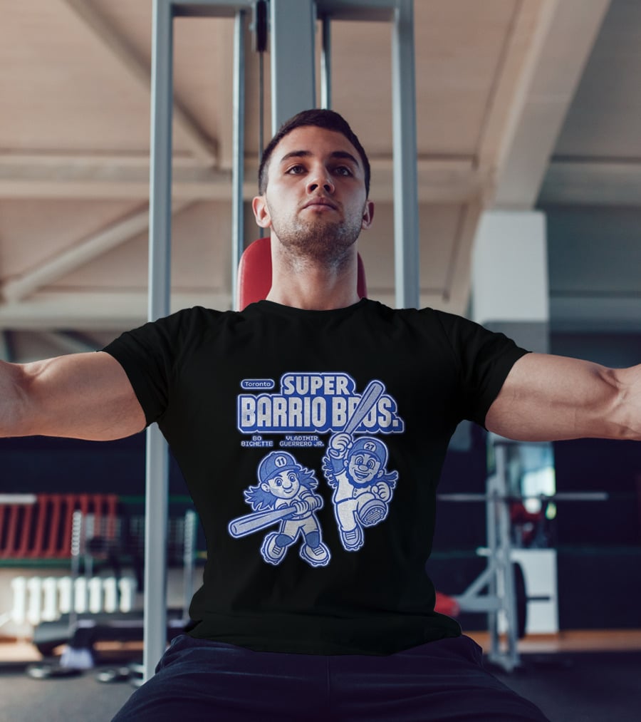 Toronto Super Barrio Bros Bo Bichette Vladimir Guerrero Jr 11 27 T-Shirt