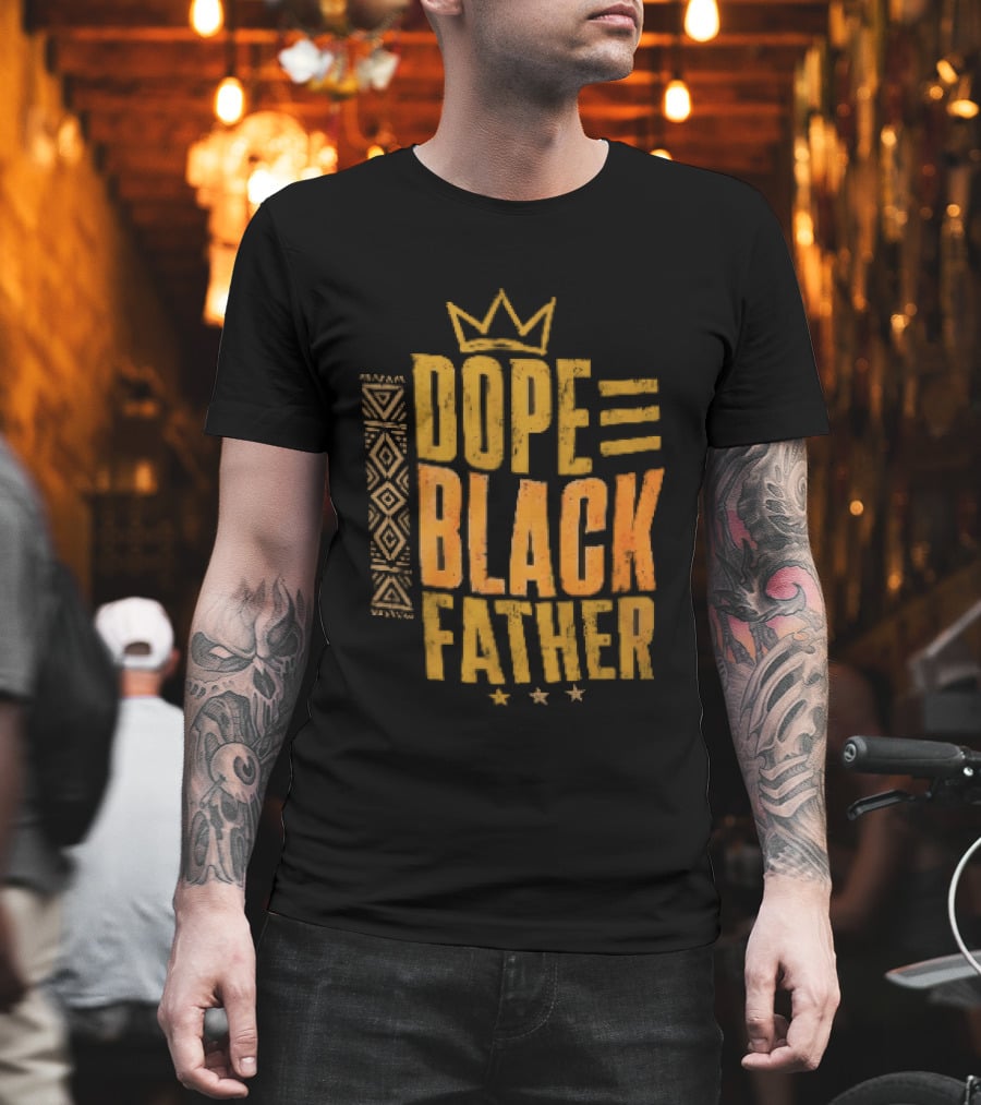Dope Black Father Crown T-Shirt