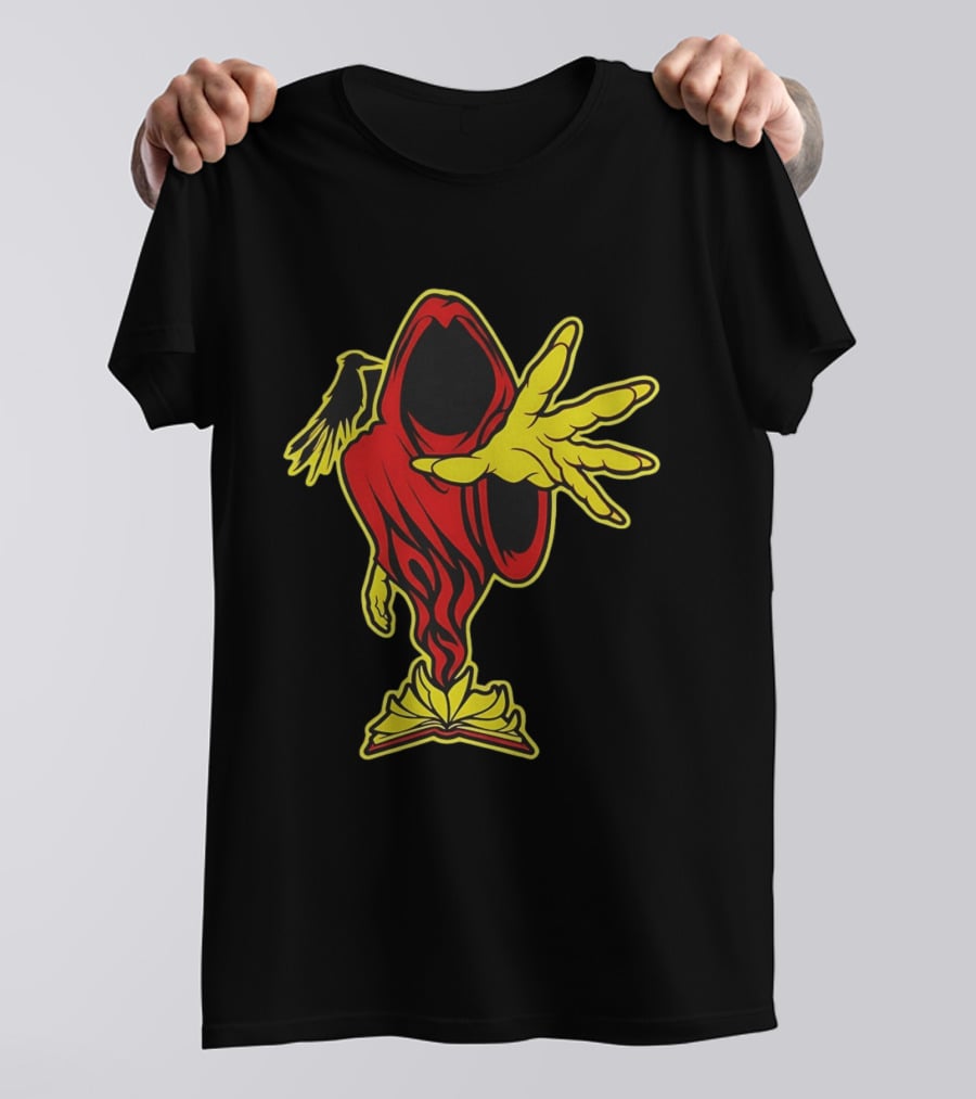 Insane Clown Posse Ringmaster Joker's Card Flame Hooded Figure T-Shirt