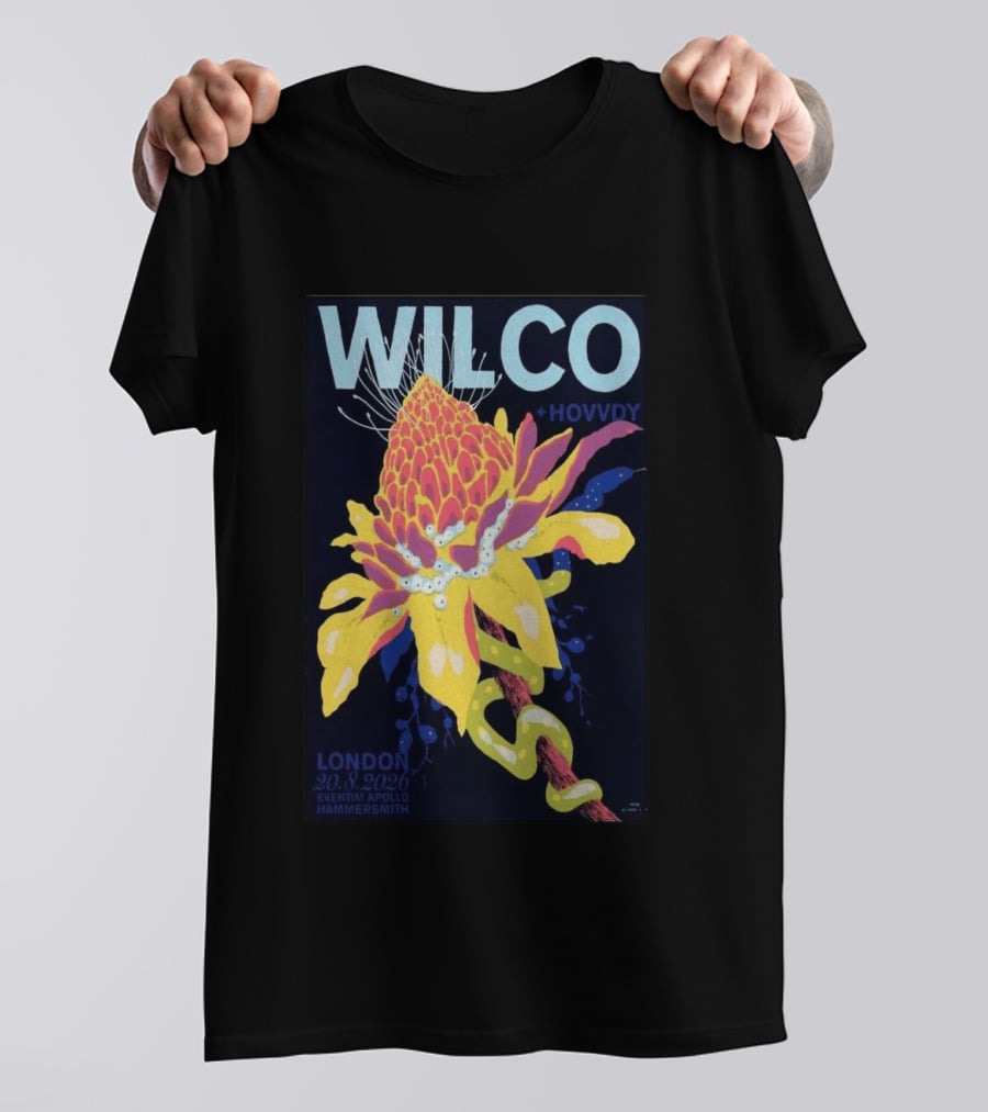 WILCO + Hovvdy London 20.8.2026 Eventim Apollo Hammersmith T-Shirt