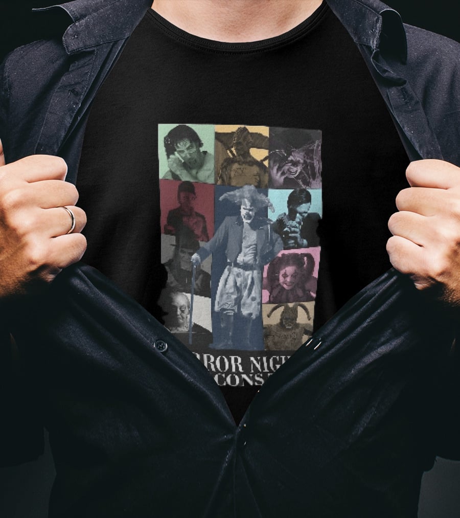 Horror Nights The Icons Tour Villains T-Shirt