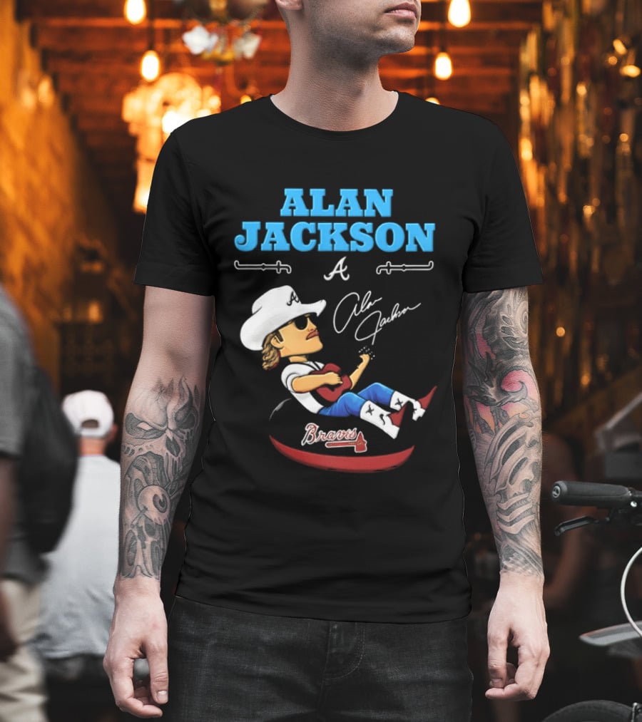 ALAN JACKSON Braves Celebration Night Atlanta Georgia 2026 T-Shirt