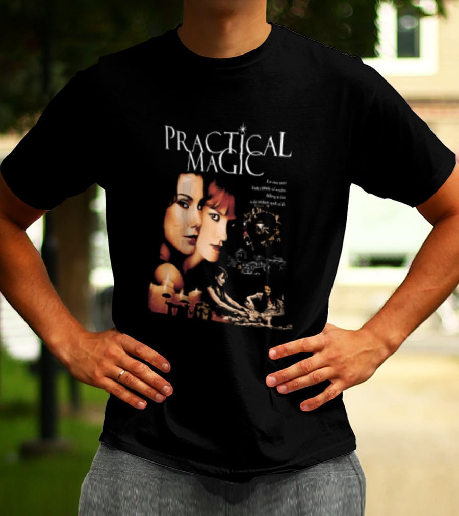 Practical Magic Movie Faces With Mystical T-Shirt