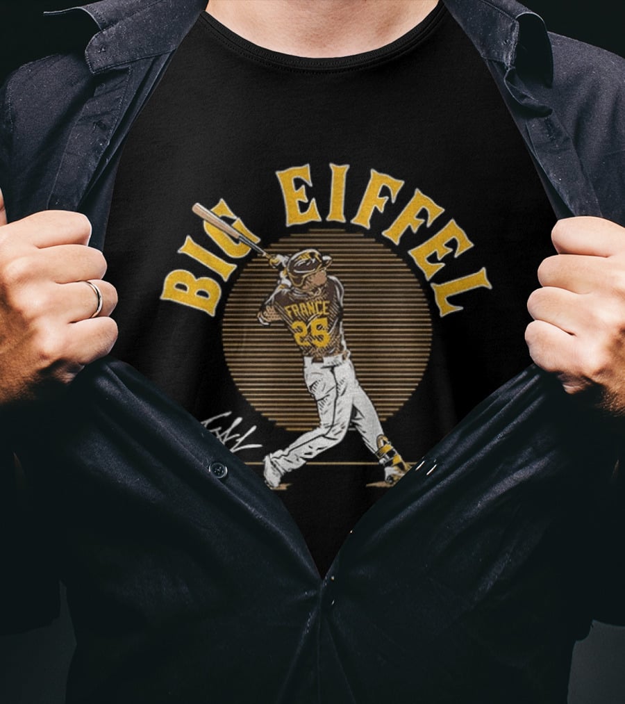 Ty France Big Eiffel San Diego Padres Batter T-Shirt
