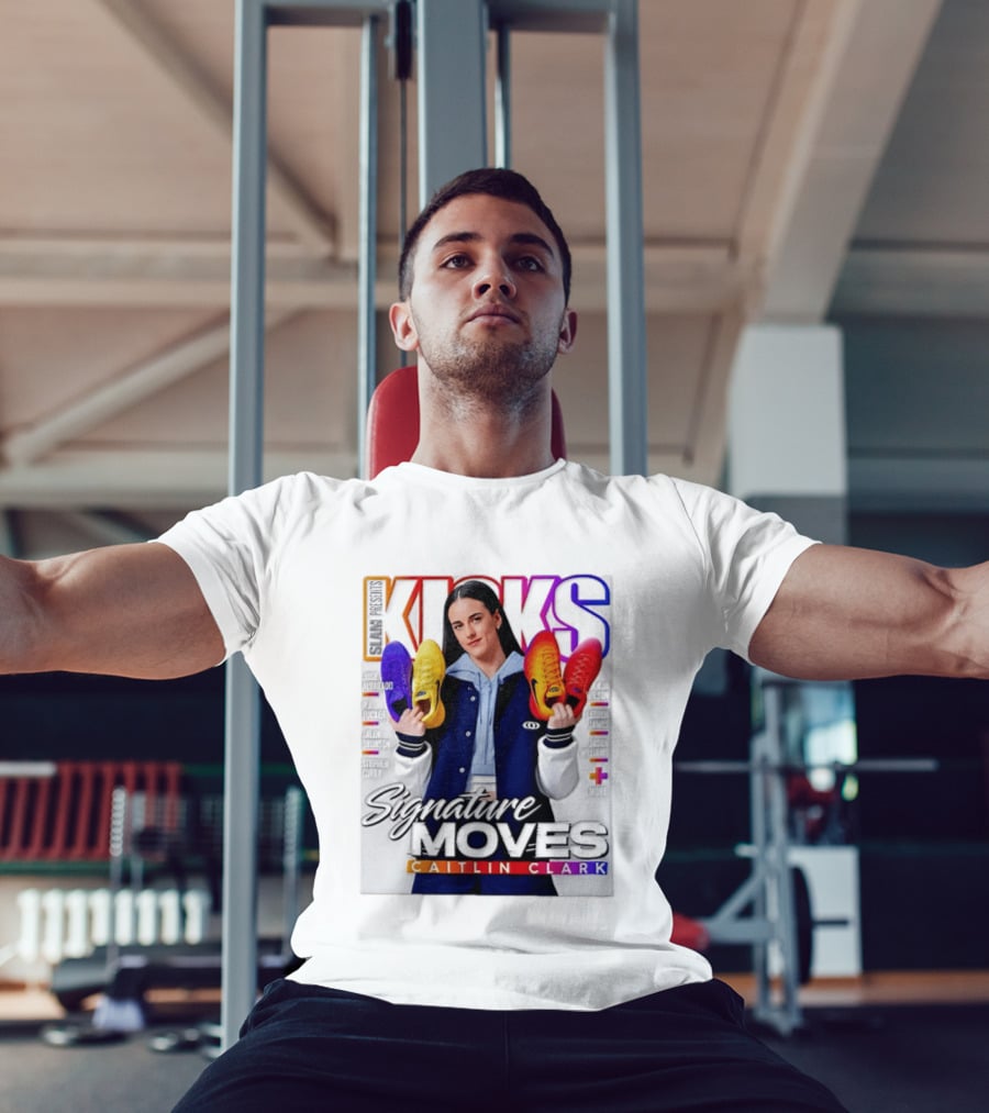 SLAM Presents Kicks Signature Moves Caitlin Clark T-Shirt