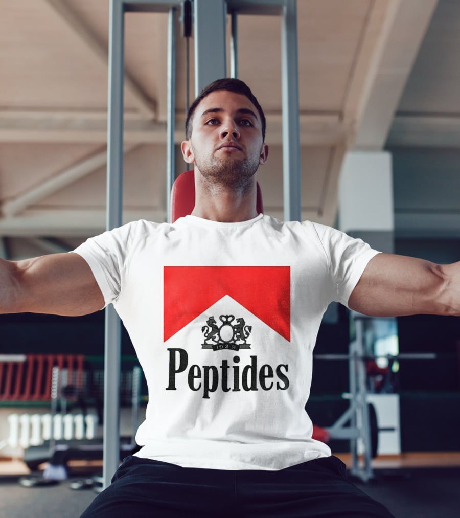 Peptides 1929 Red Marlboro T-Shirt