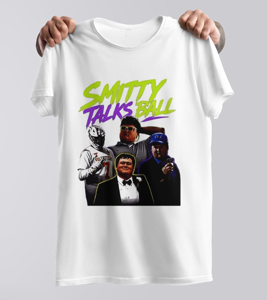 Smitty Talks Ball Tennessee Volunteers Fans Sports T-Shirt