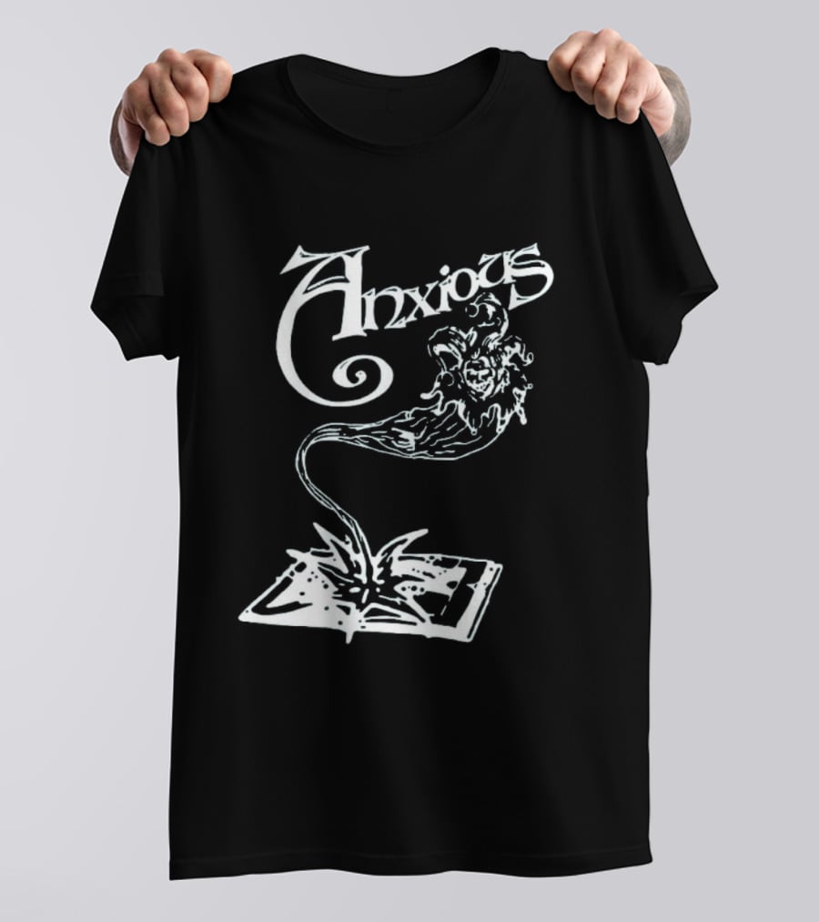 Anxious Gothic Flower Book Summer Fall Tour 2026 T-Shirt