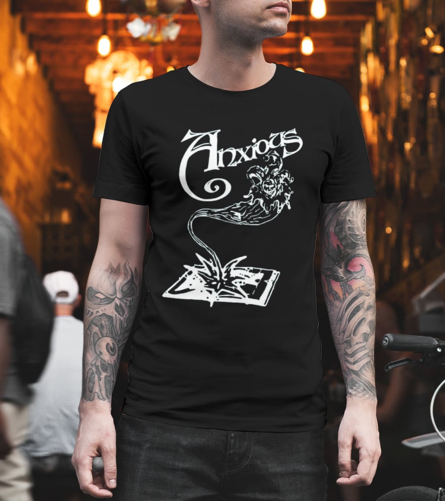 Anxious Gothic Flower Book Summer Fall Tour 2026 T-Shirt