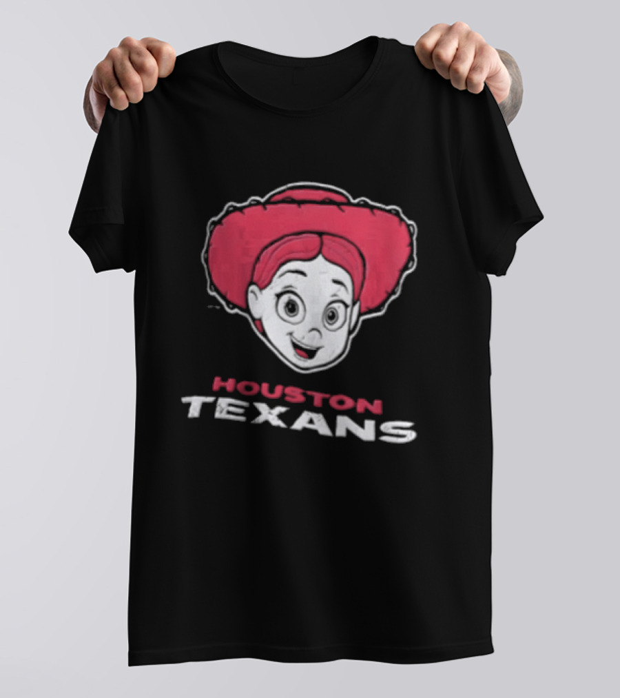 Houston Texans Disney Toy Story Jessie Collaboration T-Shirt