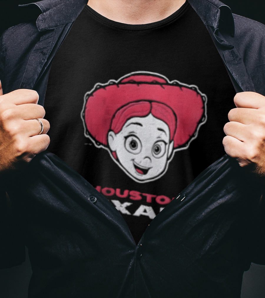 Houston Texans Disney Toy Story Jessie Collaboration T-Shirt
