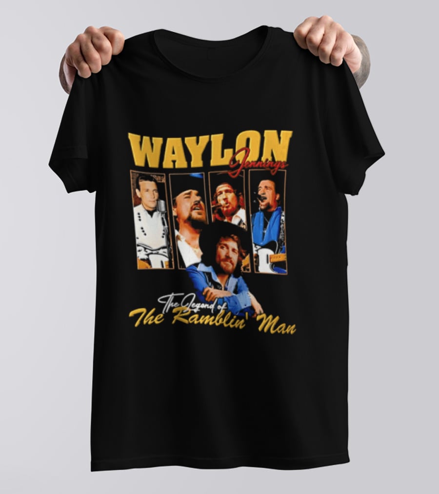 Waylon Jennings The Ramblin' Man T-Shirt