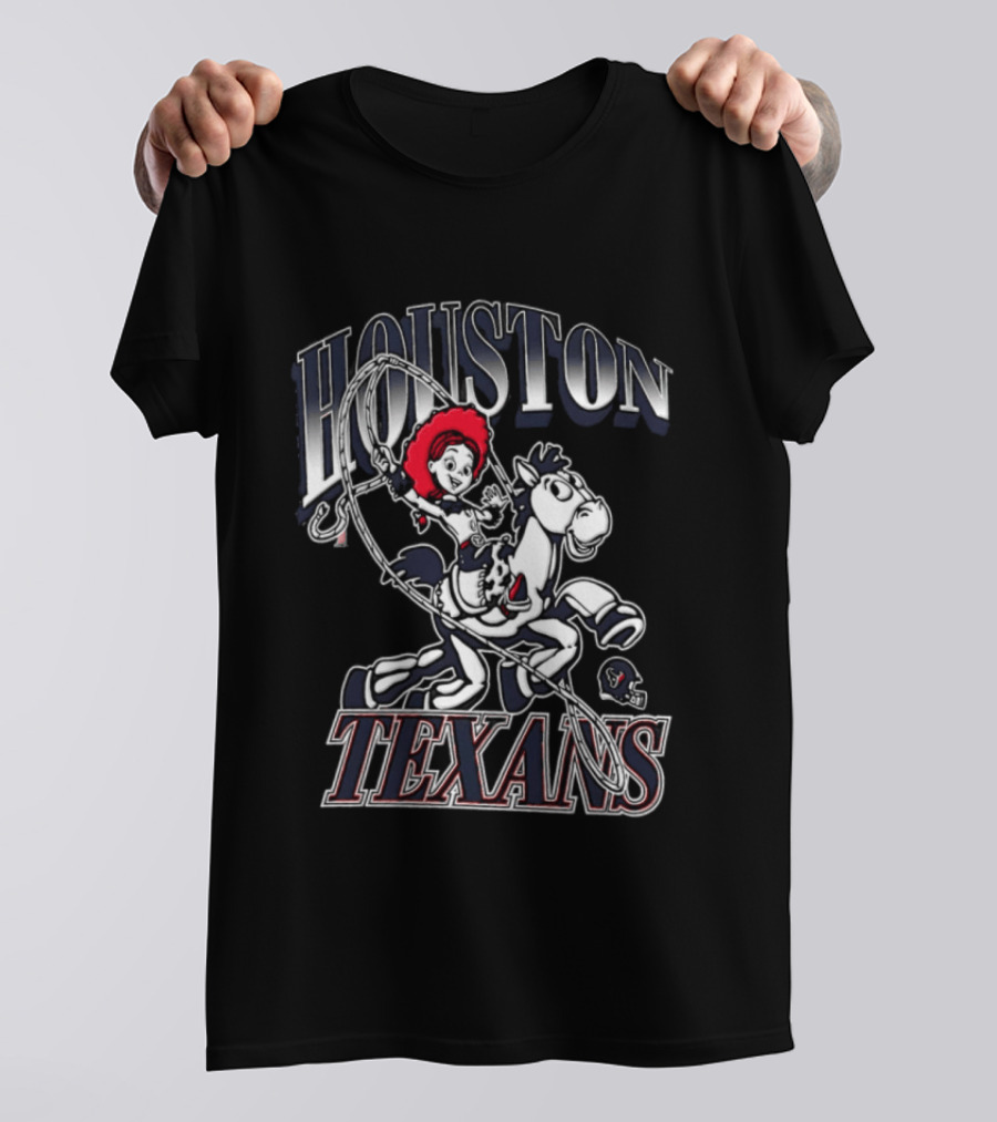 Jessie Toy Story Houston Texans Disney 2026 Cowboys T-Shirt