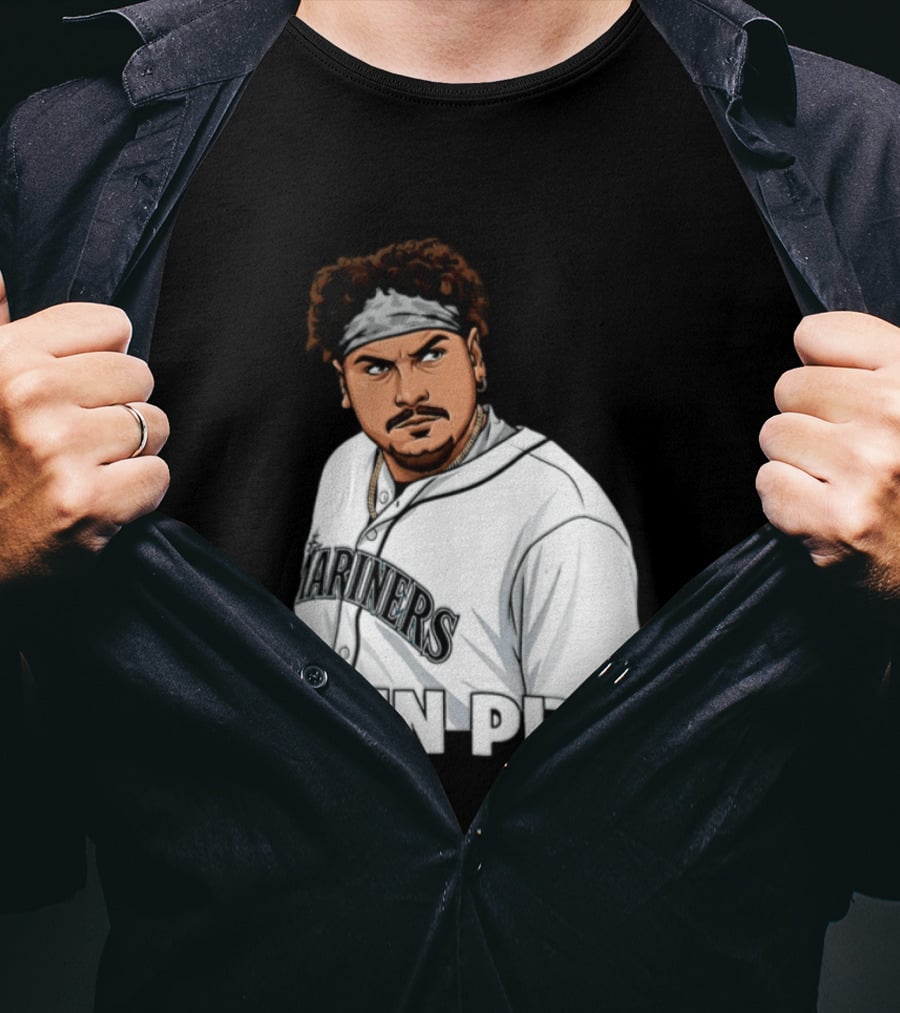 Josh Naylor Mariners 1 In Play Seattle MLB 2026 T-Shirt