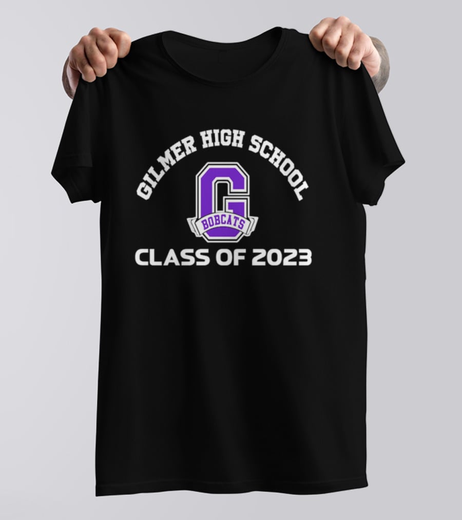 Gilmer High School Bobcats Class Of 2023 T-Shirt