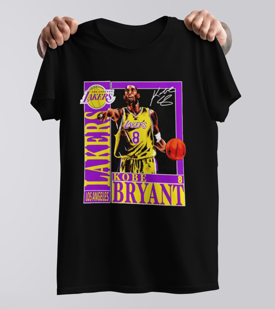 Los Angeles Lakers Kobe Bryant 8 NBA Basketball Legend T-Shirt