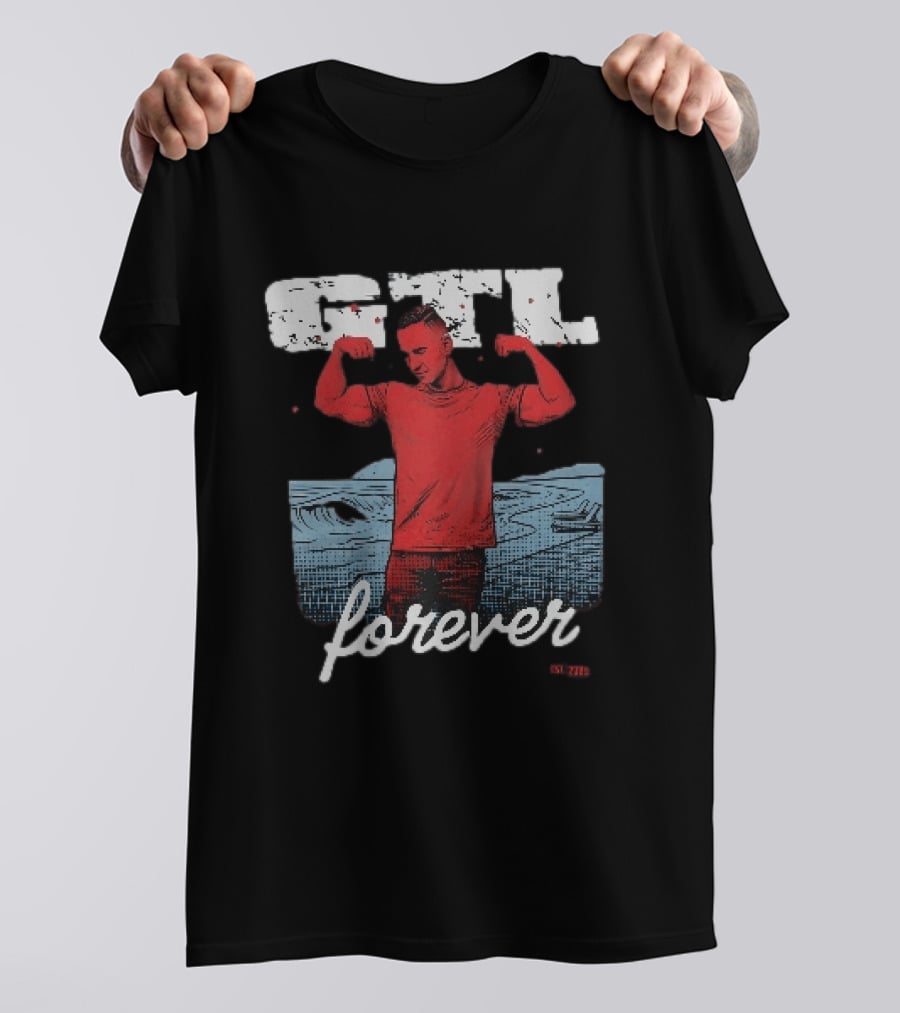 GTL Forever Michael Paul Sorrentino Est 2009 Flexing Muscles T-Shirt