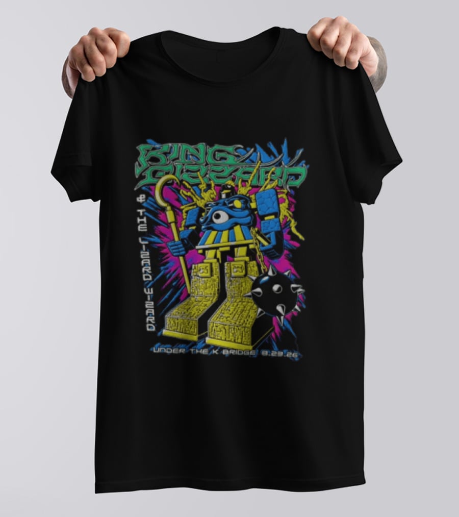 King Gizzard And The Lizard Wizard Under The K Bridge Park Brooklyn NY August 23 2026 T-Shirt