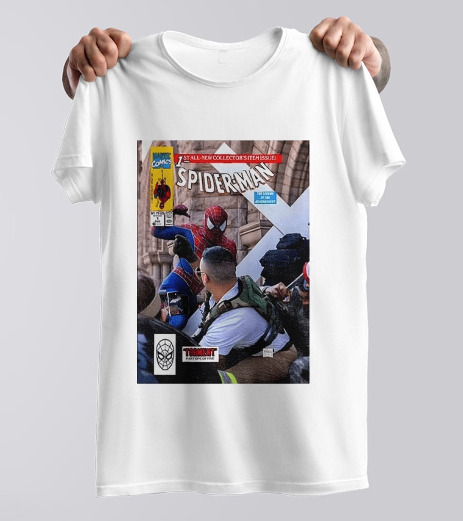 Marvel Comics Spider Man 1st All New Collector's Item Issue Torment Part One Minneapolis T-Shirt