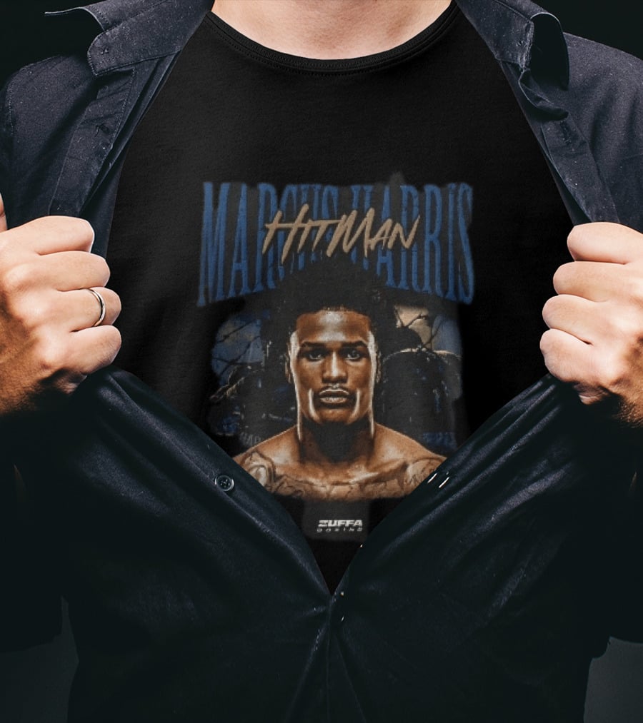 Marcus Harris Hitman Zuffa Boxing Dark Tattoos T-Shirt