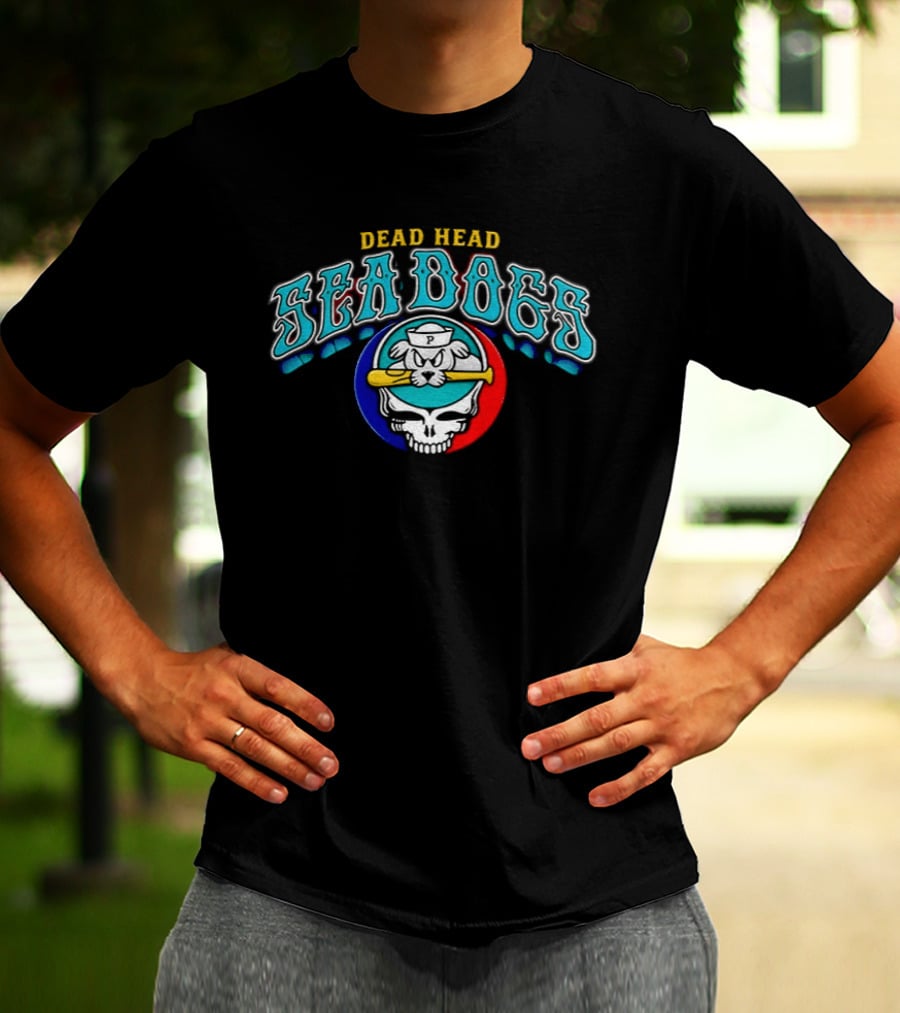 Portland Sea Dogs Grateful Dead Dead Head Collaboration 2026 T-Shirt