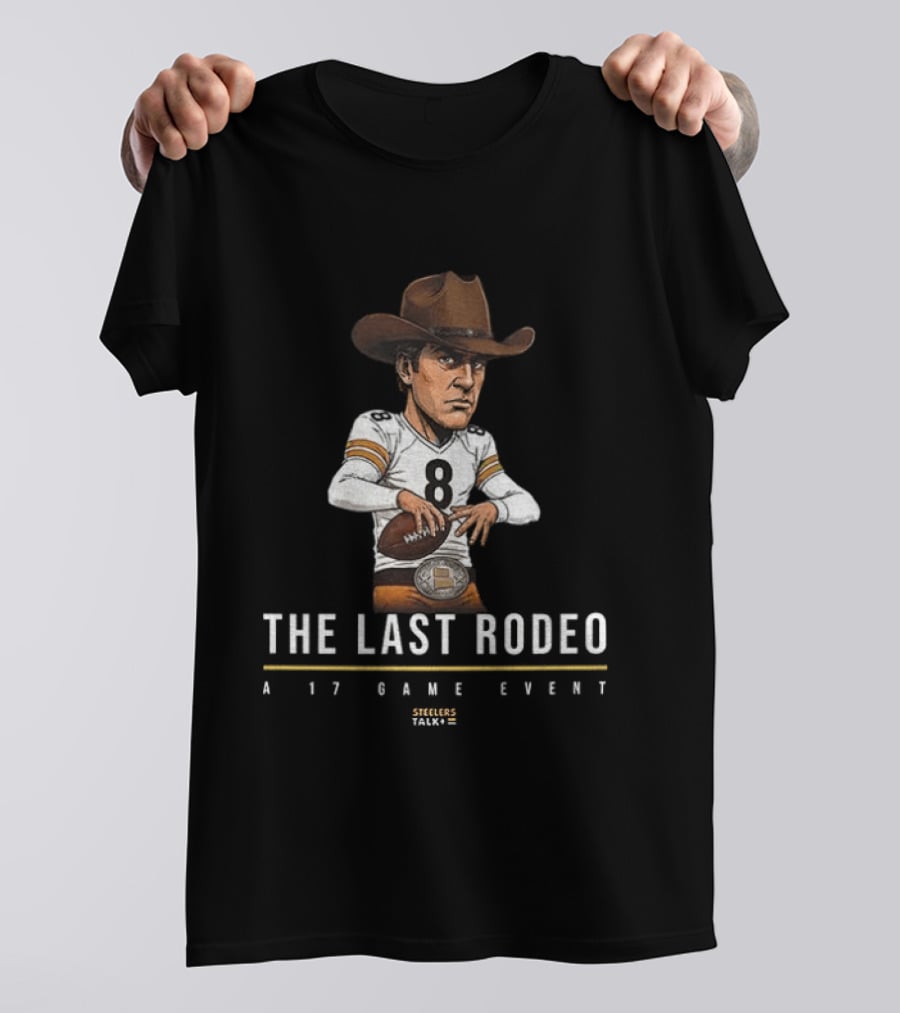Aaron Rodgers Pittsburgh Steelers The Last Rodeo A 17 Game Event T-Shirt
