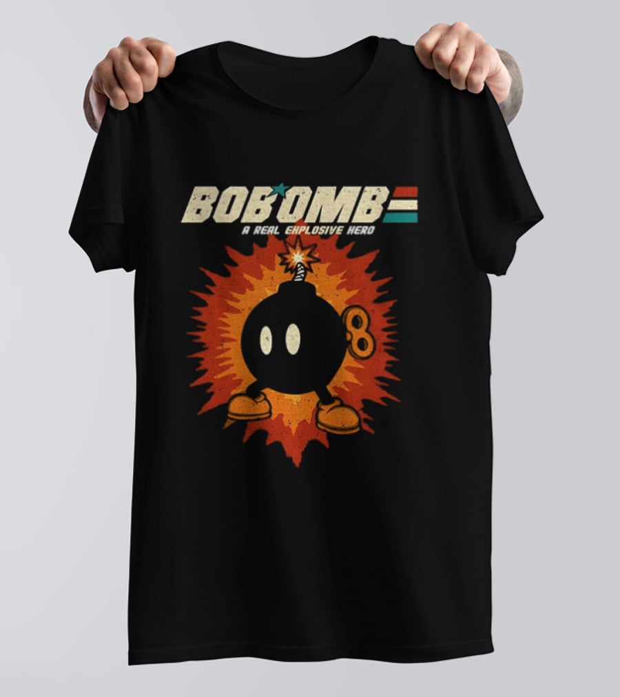 Bob Omb A Real Explosive Hero T-Shirt