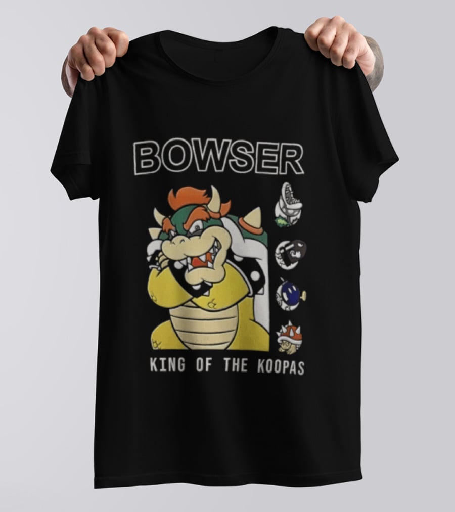 Bowser King Of The Koopas Super Mario T-Shirt
