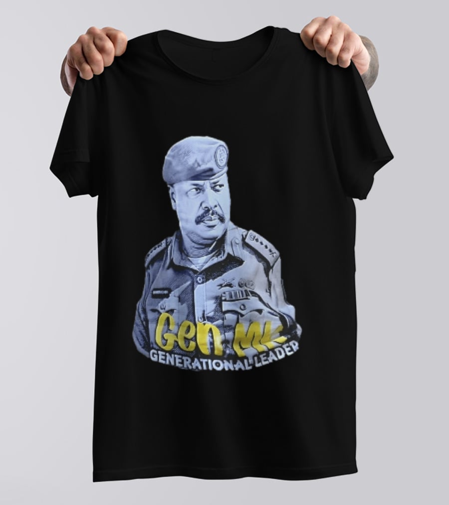Gen MK Generational Leader Military Officer Beret Uniform T-Shirt