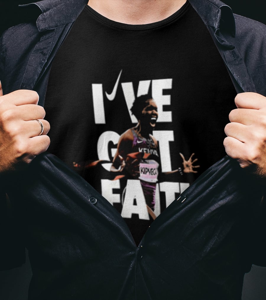 I've Got Faith Nike Runner Victory T-Shirt