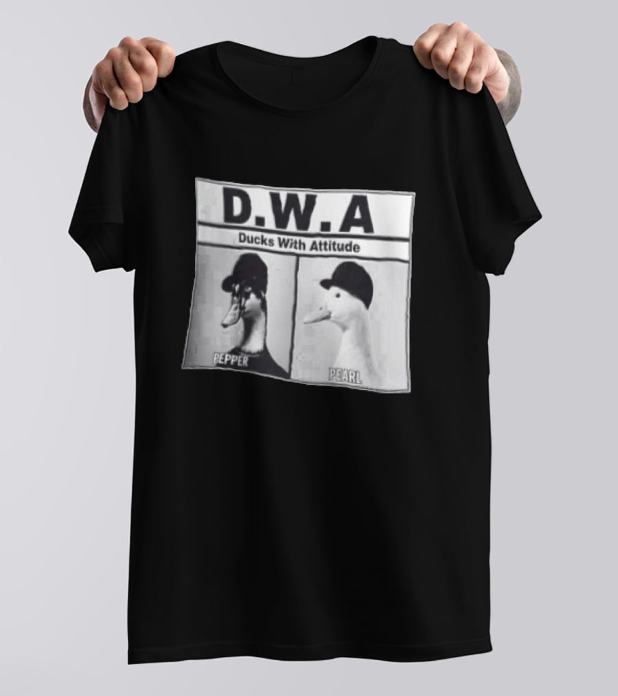 D.W.A Ducks With Attitude Pepper Pearl T-Shirt